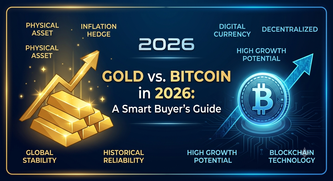 Gold vs Bitcoin in 2026: A Smart Buyer’s Guide